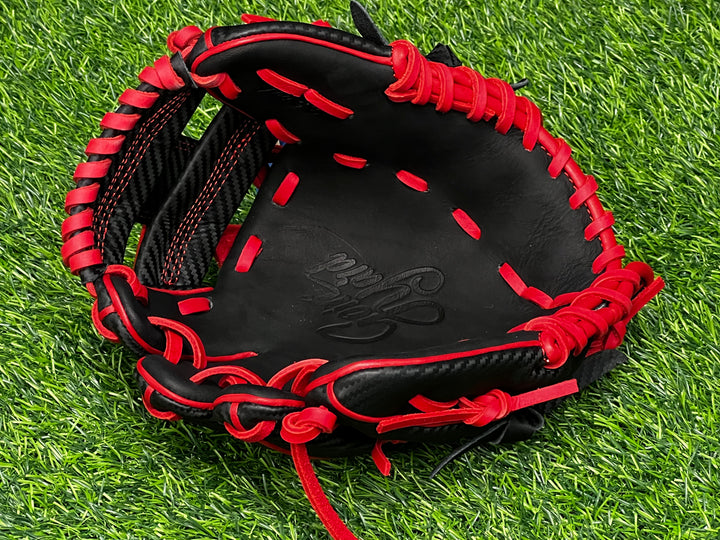 American Kip - Black Carbon Fiber/Red- Infield Trainer - 9.5